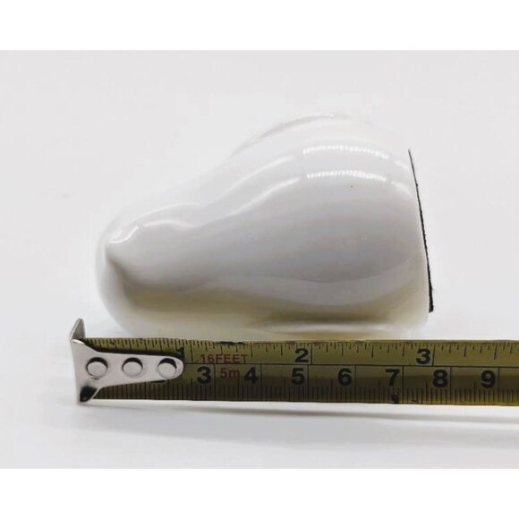 White Ceramic-Looking Penguin Figurine Set Of 2 - Picture 7 of 8